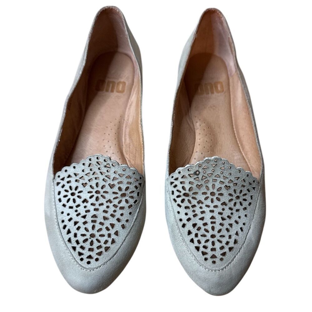 ONO Marna Round Toe Suede Loafers Sz: 6 1/2M